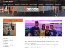 Tablet Screenshot of crossfitmonrovia.com